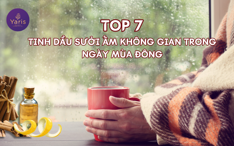 Top 7 tinh dầu kháng khuẩn không gian cực tốt và sưởi ấm không gian trong ngày mùa Đông